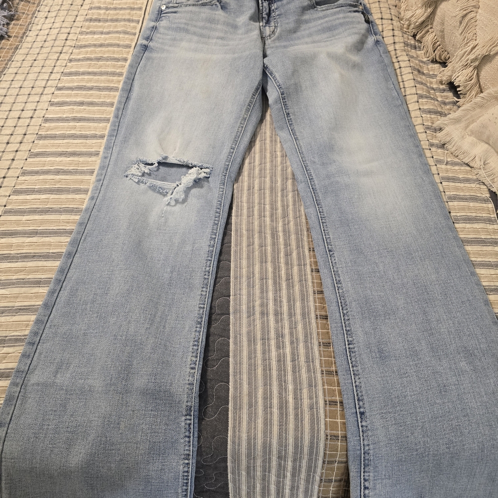 Silver Jeans Women's Light Blue Boot Cut Jeans